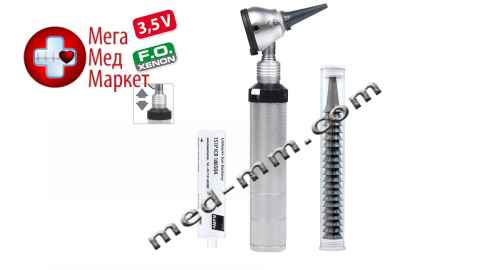 Купить Отоскоп KaWe ЕВРОЛАЙТ F.O.30 | 3,5В фиброоптический цена, характеристики, отзывы